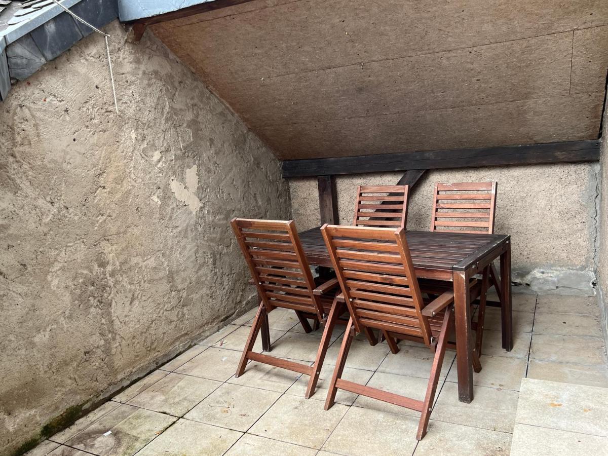 Direkter Moselblick I Altbau I 4 Personen I Terrasse Apartment Sankt Aldegund Exterior photo