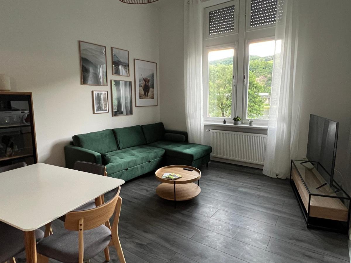 Direkter Moselblick I Altbau I 4 Personen I Terrasse Apartment Sankt Aldegund Exterior photo